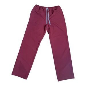Figs Technical Collection Pisco™ Basic Scrub Pants Size Medium Burgundy